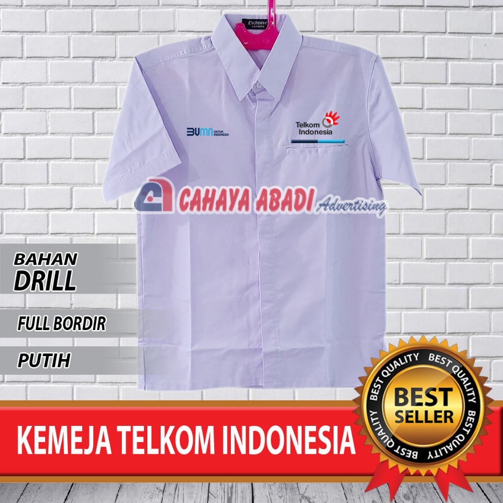 Kemeja BUMN Telkom Indonesia Seragam BUMN Telkom Indonesia Baju BUMN Telkom Indonesia