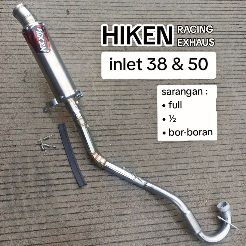 knalpot crf, knalpot klx, knalpot wr, knalpot hiken crf klx wr (( KNALPOT HIKEN B3 klem CRF KLX WR )