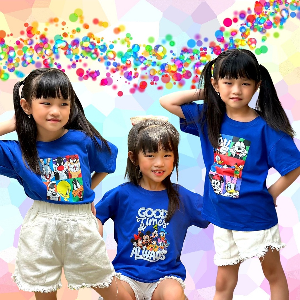 KAOS ANAK LCC COTTON KAOS ANAK LUCU MURAH KARAKTER (MICKEY EDITION)