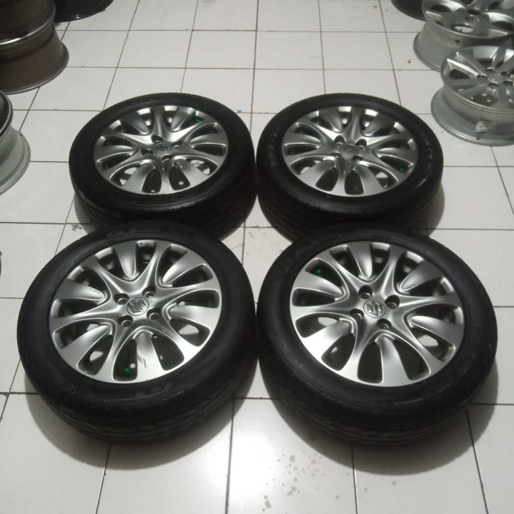 VELG MOBIL BEKAS STD BALENO R16 4X100 COCOK BUAT JAZZ YARIS VIOS SIGRA
