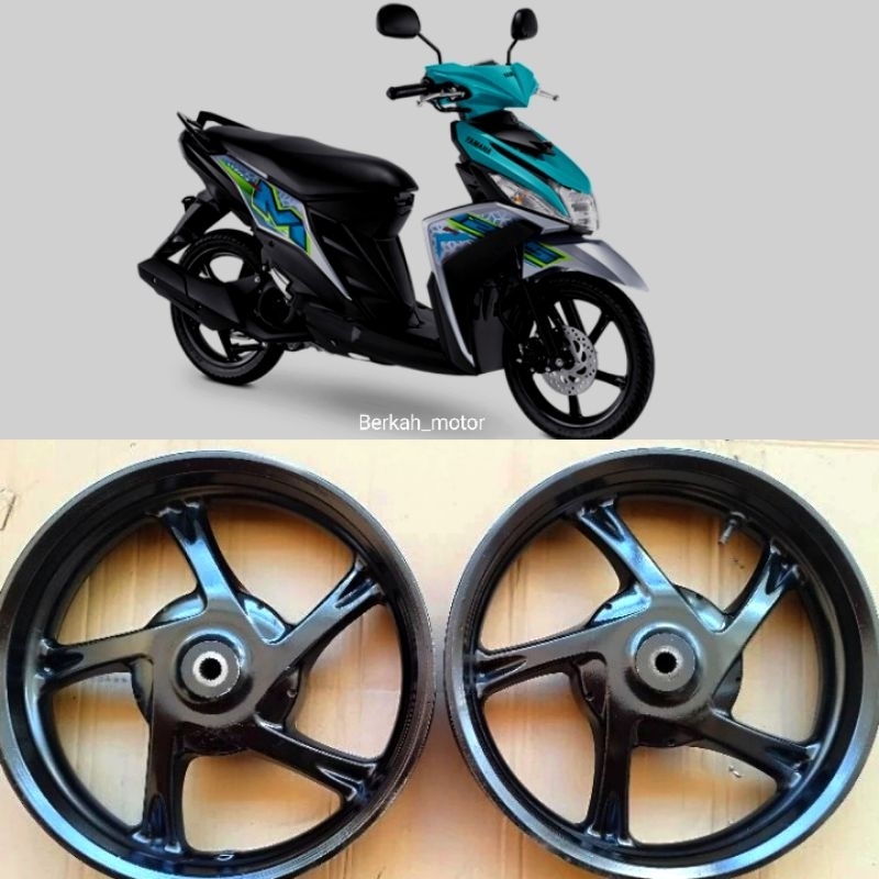 Velg belakang original copotan Mio M3 Mio Z 125 Fino 125 Xride 125 Soul GT 125 (Seken)