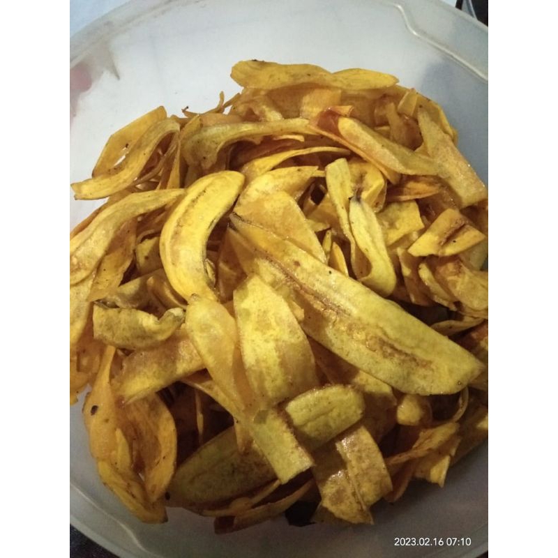 

KRIPIK PISANG MANIS 250GR/ KRIPIK PISANG