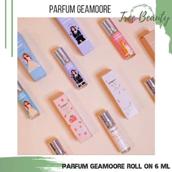 ❣️ELEVEN❣️GROSIR TERMURAH PARFUM GEAMOORE ROLL ON 6ml BPOM✅