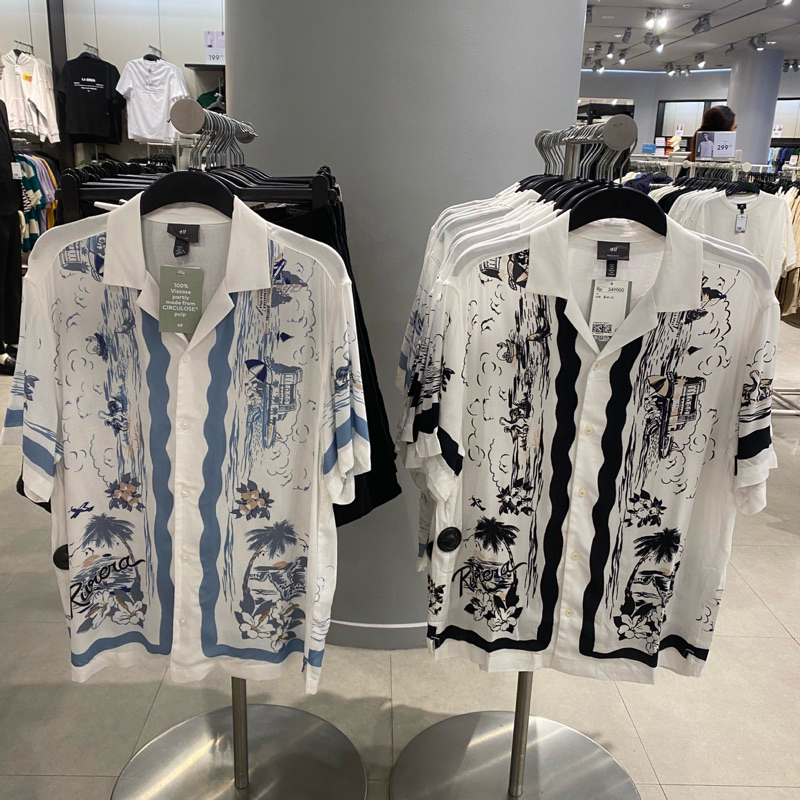 Kemeja Casual Pria H&M Original Store