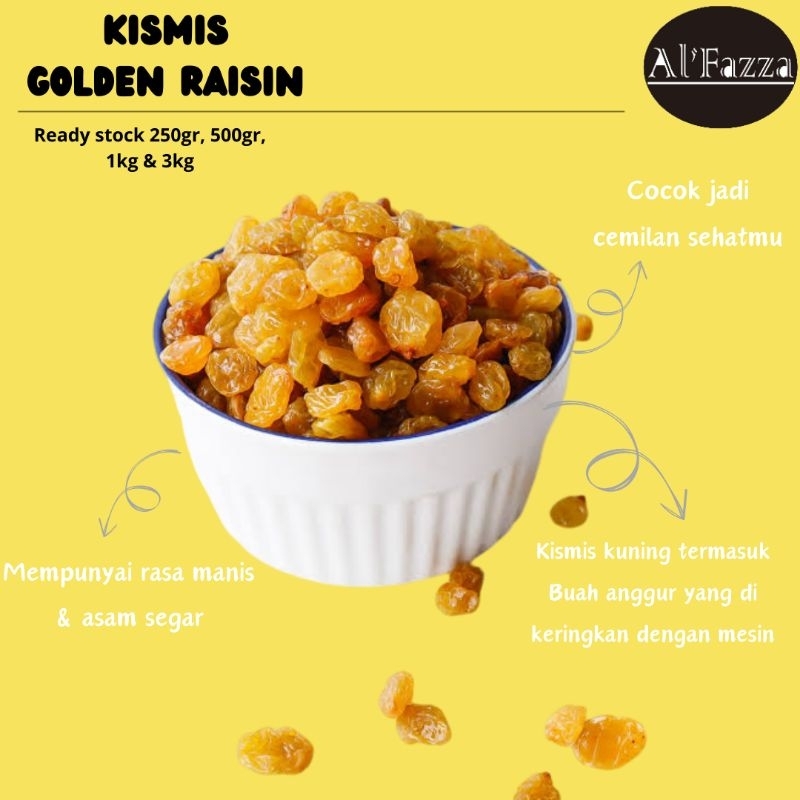

Kismis Golden Raisins 500gr