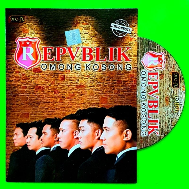 KASET VCD LAGU KARAOKE BAND REPUBLIK-LAGU REPUBLIK-KASET VCD KARAOKE ORIGINAL-KASET VCD ALBUM KARAOK