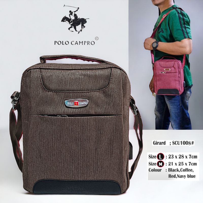 tas selempang polo campro