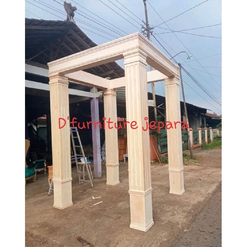 lorong gapura pelaminan, gapura pelaminan dekor, backdrop