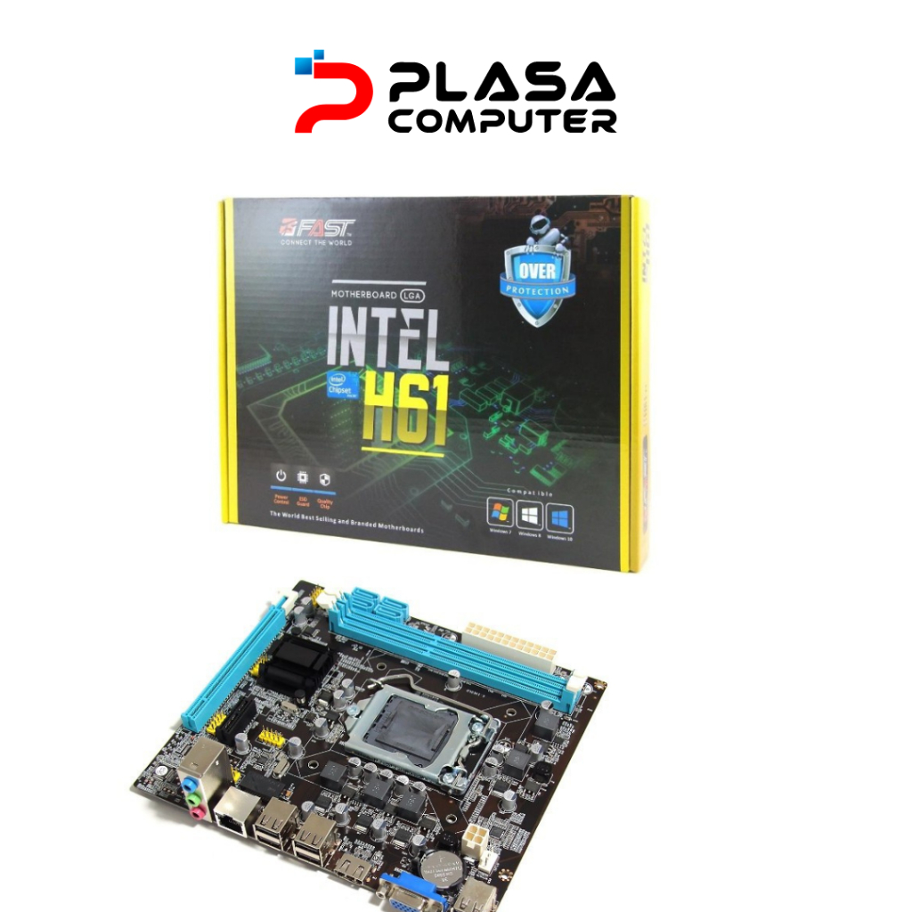 MOTHERBOARD FAST INTEL H61 LGA 1155 DDR3
