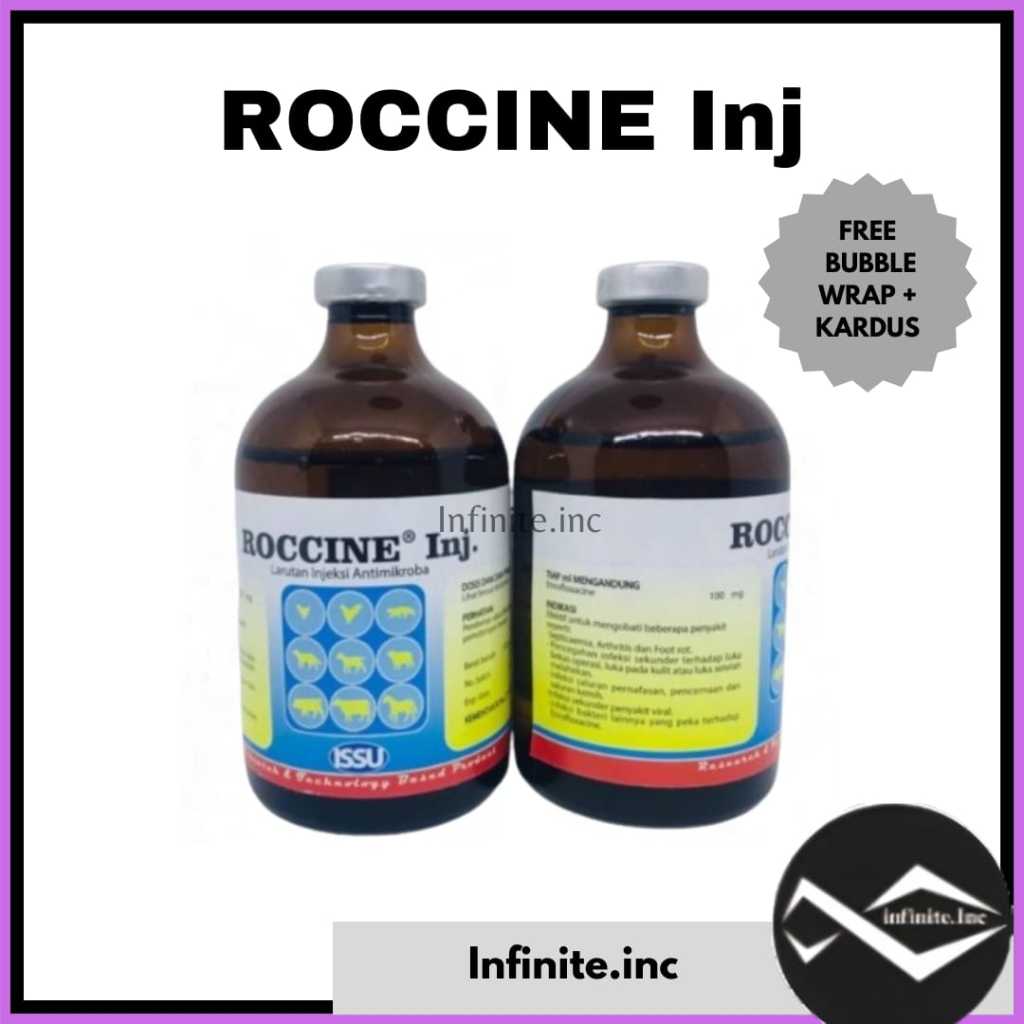 ROCCINE 100 ML ISSU VET - like ROXINE SANBE INTERFLOX INJECT