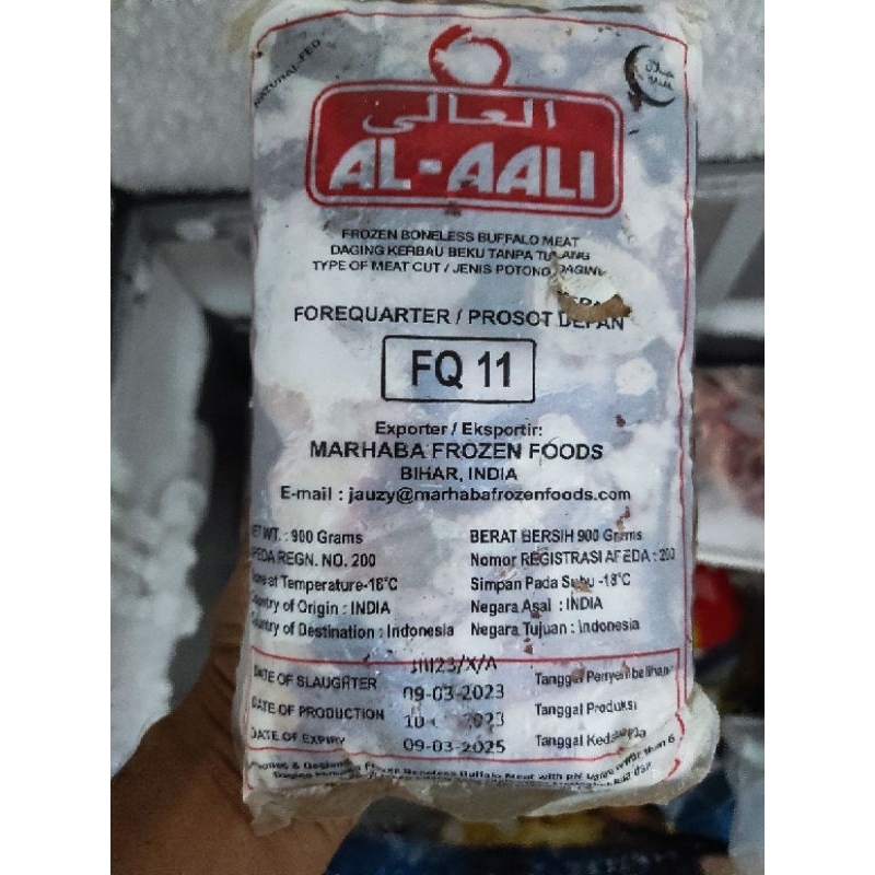 

Daging Kerbau Al Aali 900 gram