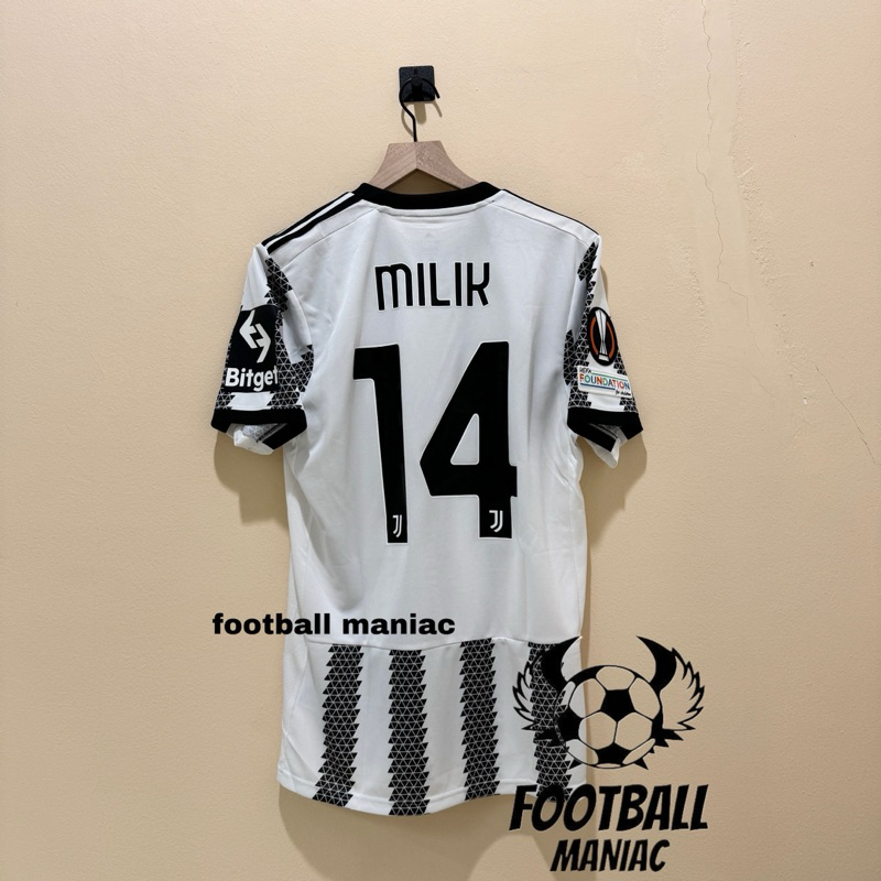 Jersey Original Juventus Home 2022/2023 Europa League Milik #14