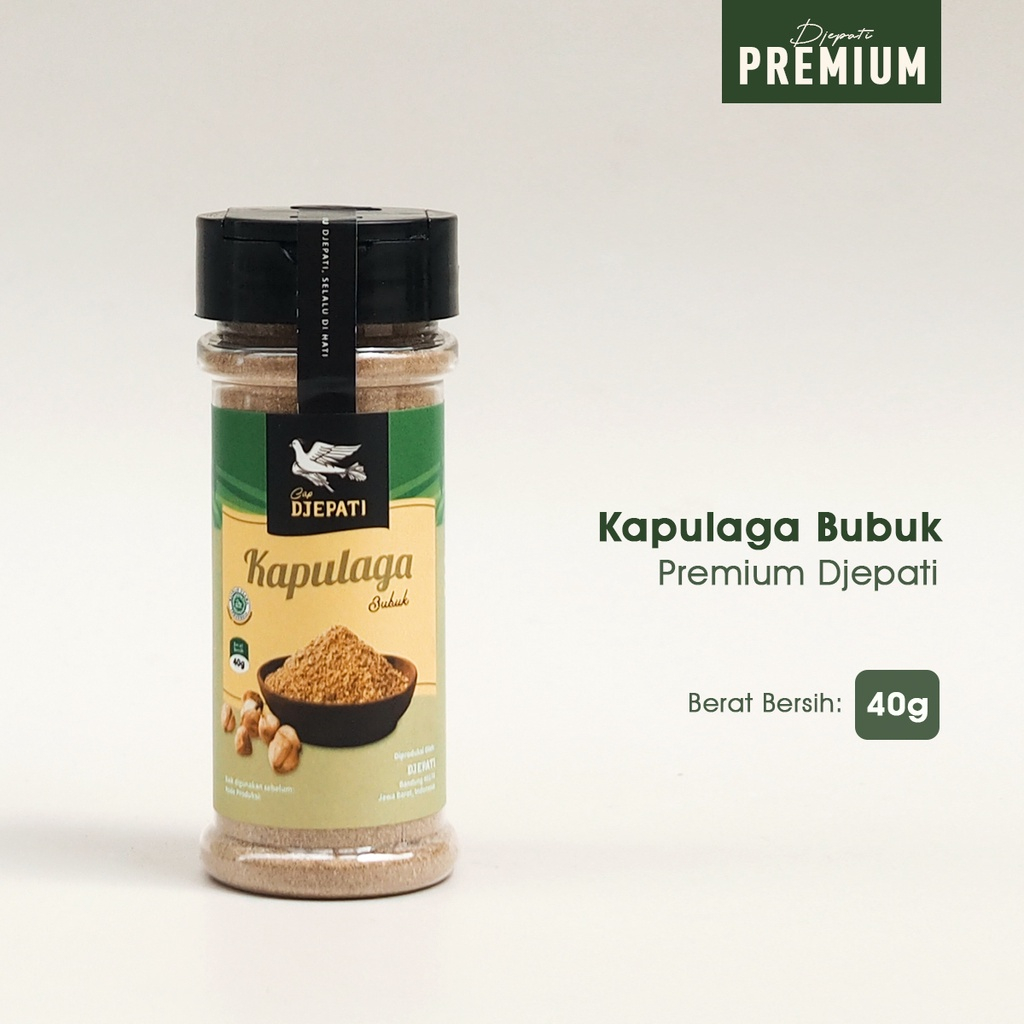

Cap Djepati Kapulaga Bubuk Botol Premium 40 Gr