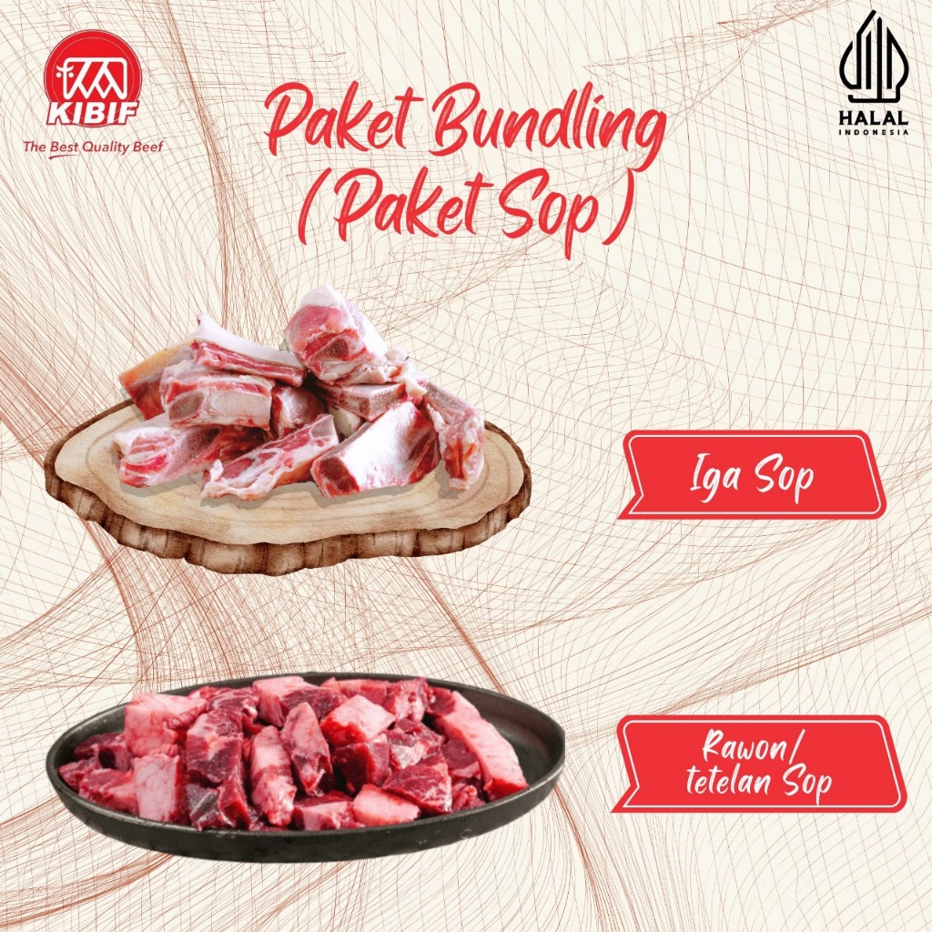 

Paket Bundling Iga Sop x Rawon