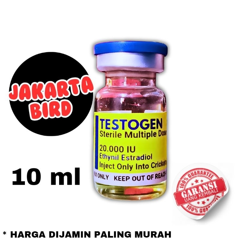 Testogen 10ml obat birahi burung betina