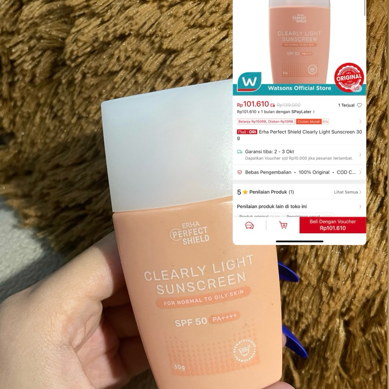 PRELOVED Sunscreen Erha