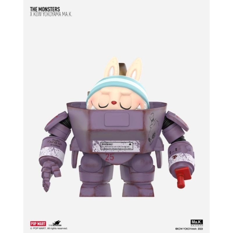 LABUBU X KOW YOKOYAMA MA.K SERIES BIRTHDAY TOY FIGURE