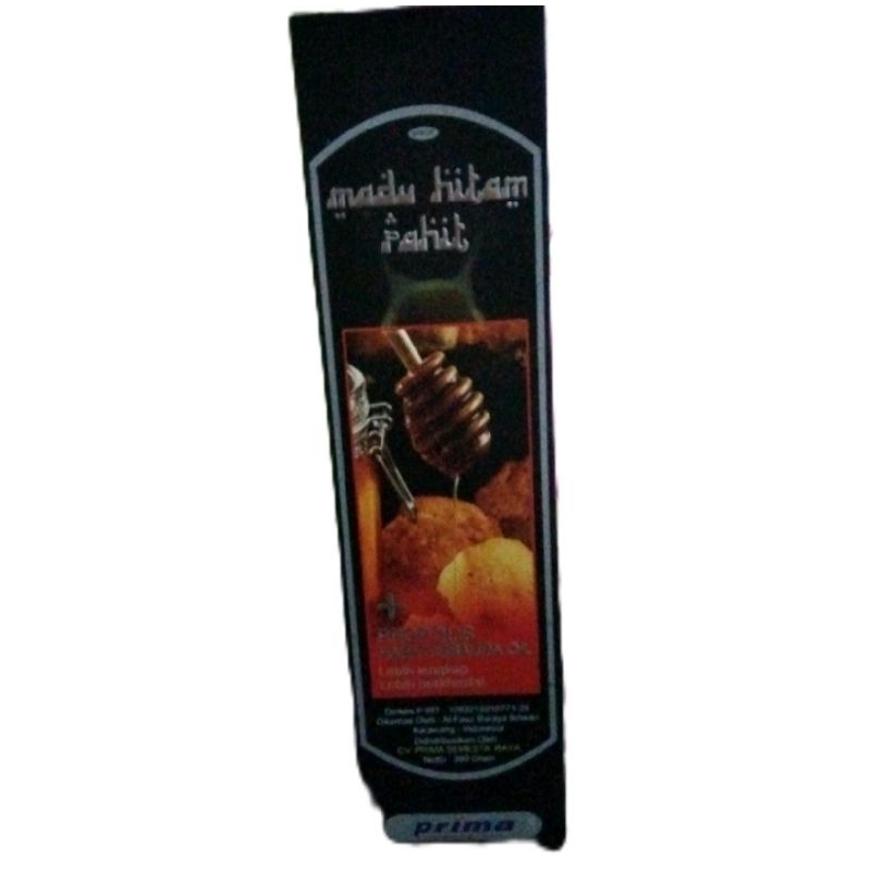 

Madu Hitam Pahit + Propolis 390gram