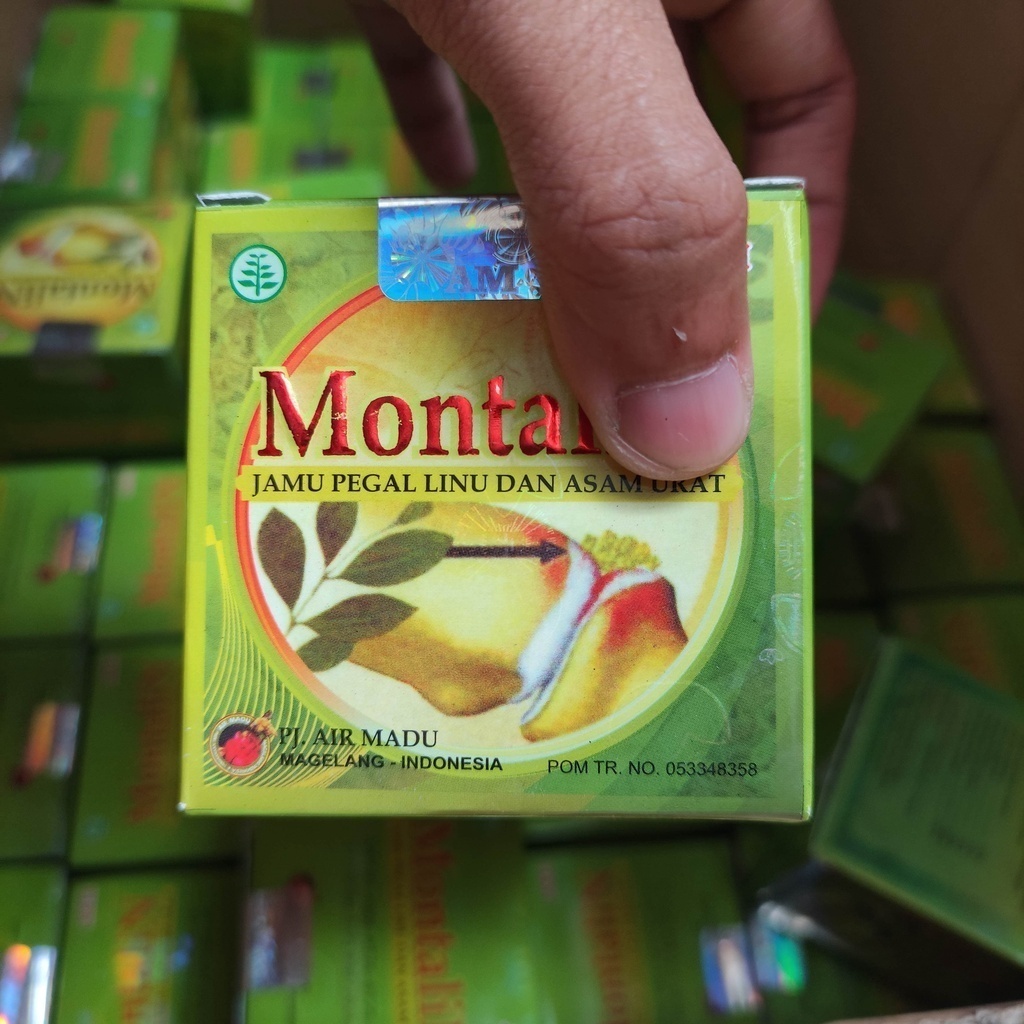 

COD KIRIM HARI INI 1 pack 10 sachet × 4 kpsl aturan minum: *minum secara teratur 2 kpsl *minum bila parah 2x2 kpsl per hari (montaline)