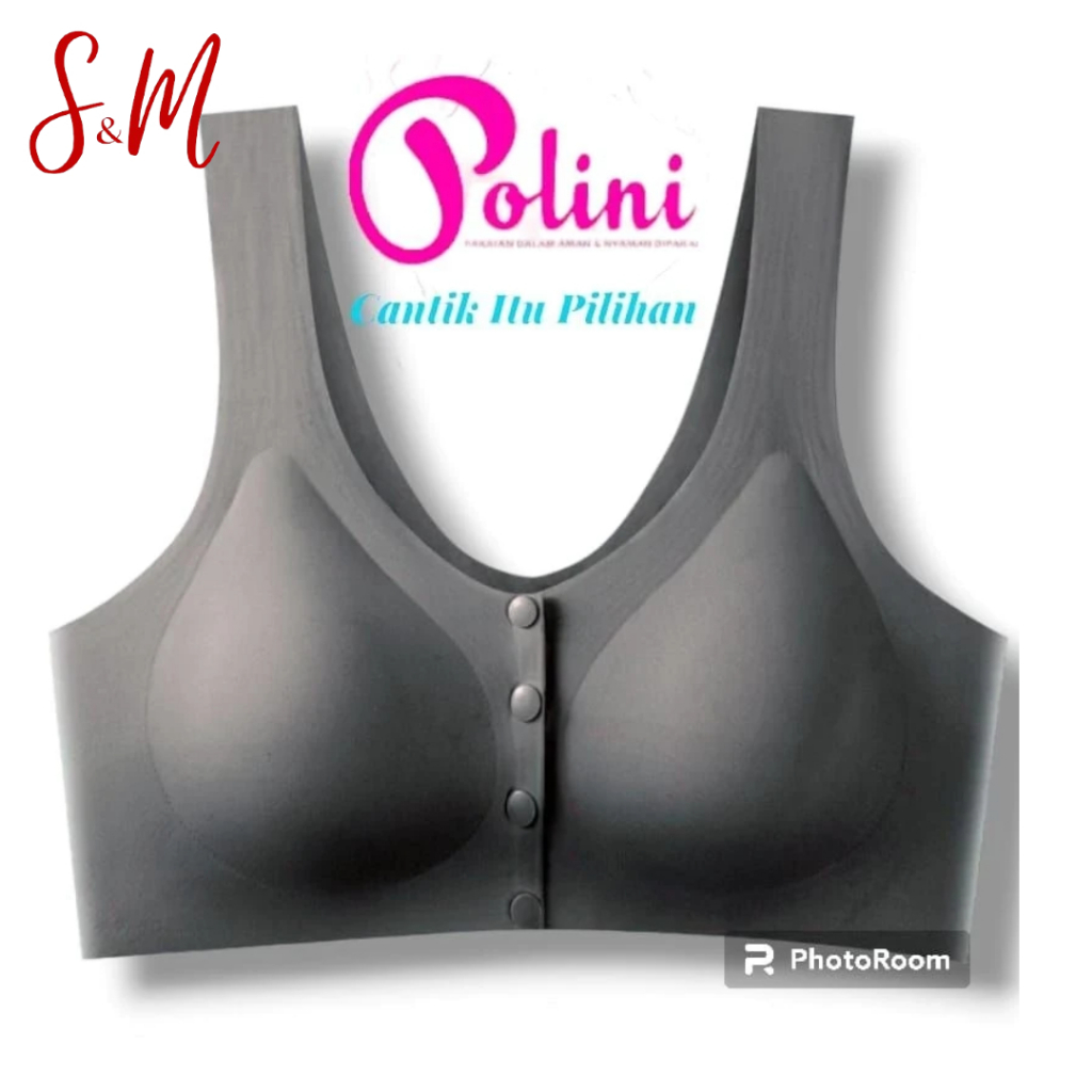 Polini Bra Menyusui Seemless Tanpa Kawat Busa Cup A/B 34-42 Art 8815