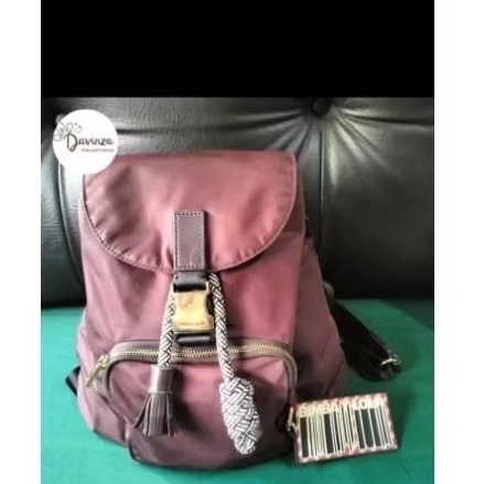 tas Ransel marun nylon Bimba