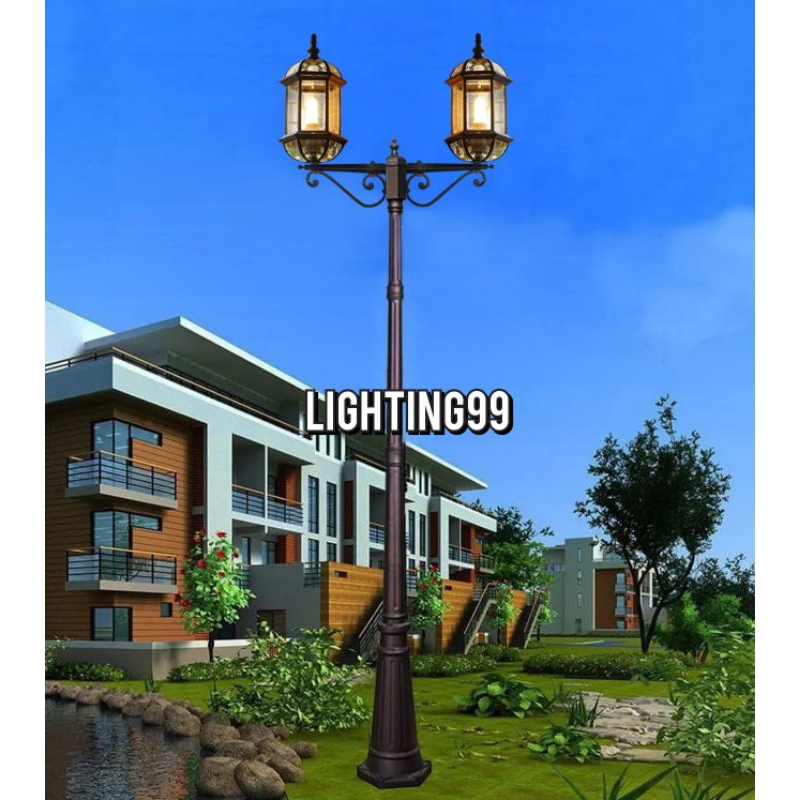 ⭐GARANSI⭐ Lampu Hias Taman Lampu Jalan Dekorasi Caffe Perumahan