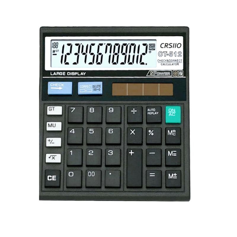 

Kalkulator Calculator 12 Digit Kalkulator Dagang 12 Digit