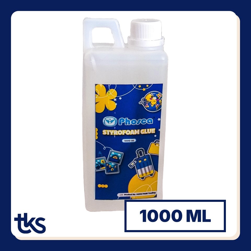 

Lem Styrofoam Gabus PHOSCA (1000ml / 1 liter)