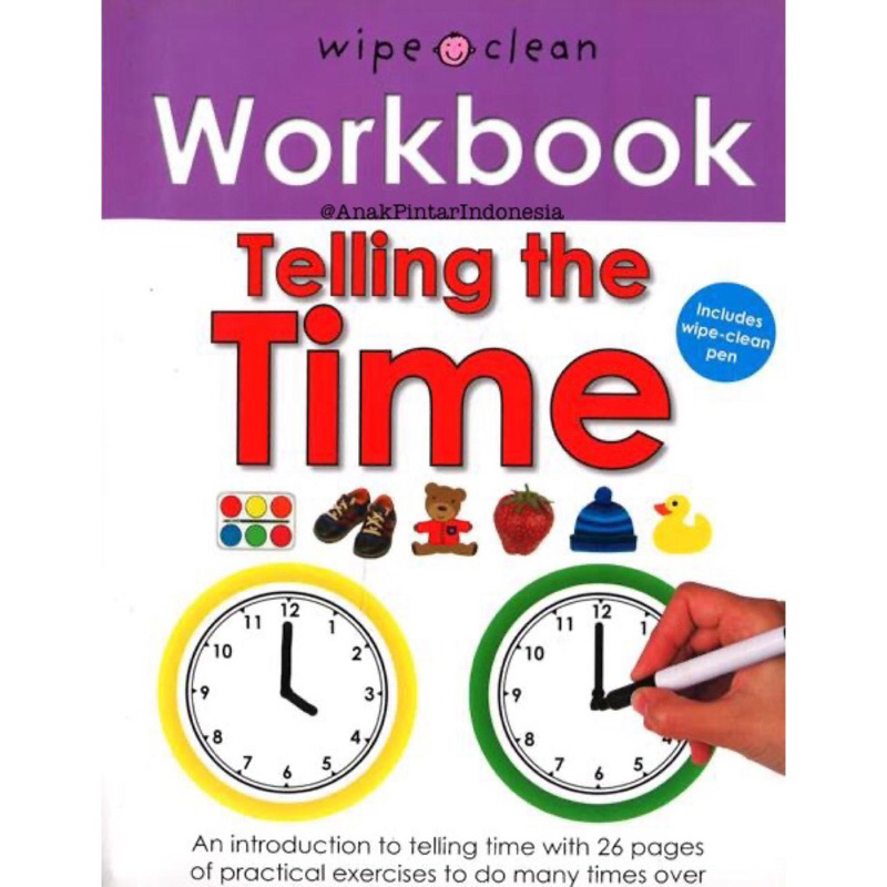 WIPE CLEAN WORKBOOK PRIDDY BOOKS - ECER A ( NO PEN )