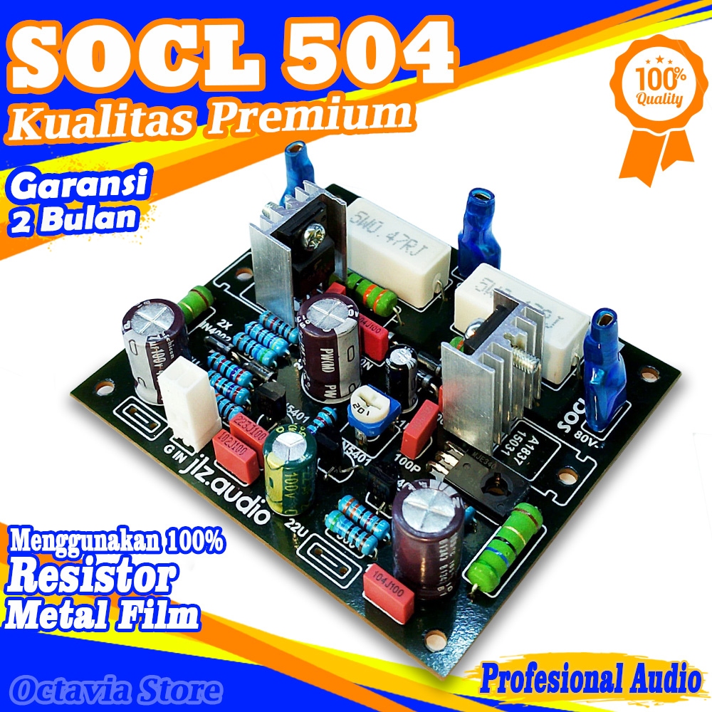 Kit Power Amplifier SOCL 504 Original Kualitas Super Premium