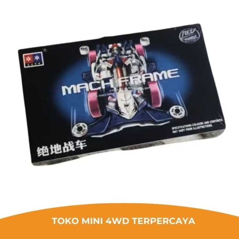 Tamiya Mini 4wd Merek Daxing - Mach Frame Korea Fighting Edition