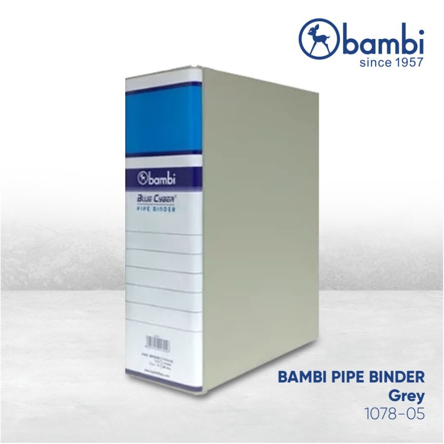 

Ordner Pipe Binder With Full Spine 4 Colour Labels FC 80mm #1078 KING JIM (DIJUAL PER PCS)