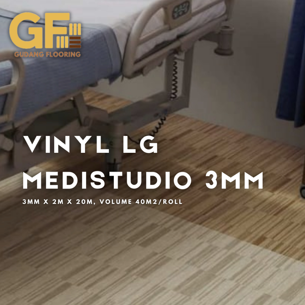 Vinyl roll LG MEDISTUDIO 3mm/ vinyl karpet rumah sakit