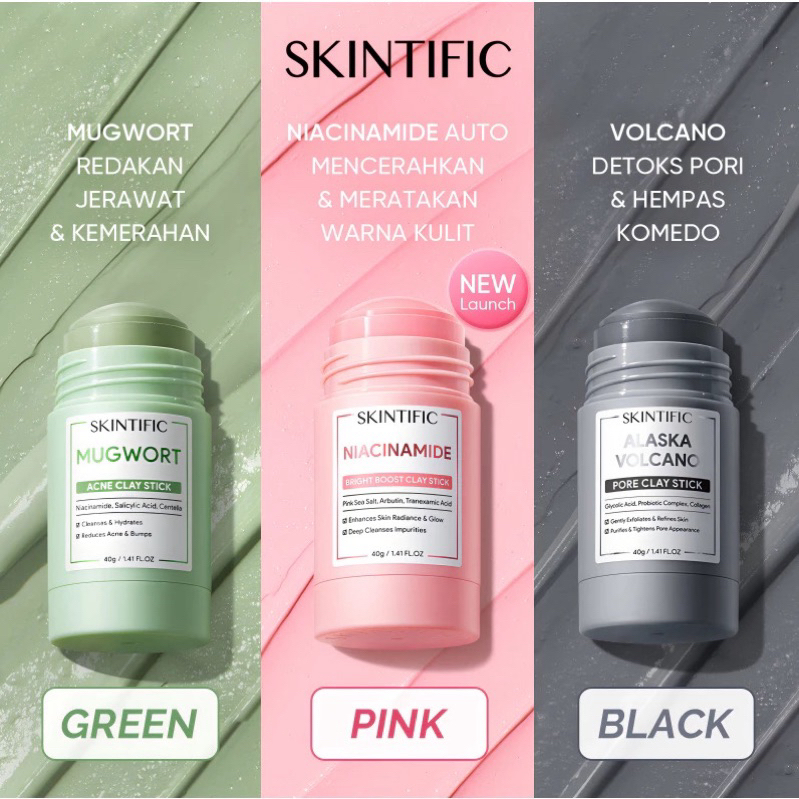 SKINTIFIC CLAY MASK