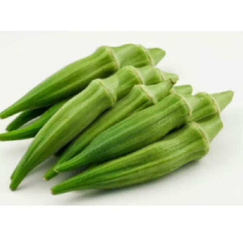 5 Butir BENIH SAYURAN BUAH OKRA ( Kemasan Repack  )