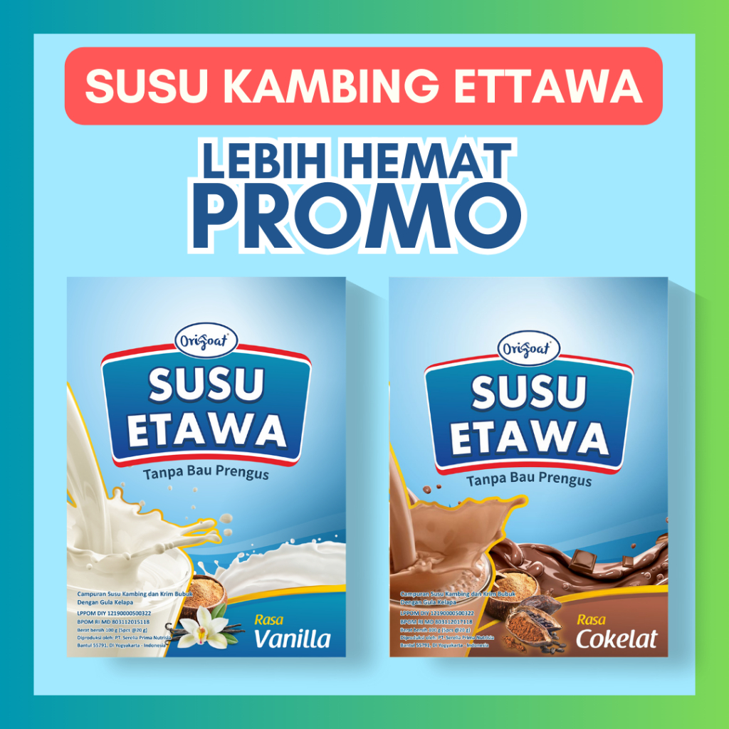 

ORIGOAT Amster Goat Susu Kambing untuk Meningkatkan Kesehatan Sendi dan Pencernaan 125g (5pcs @25g)