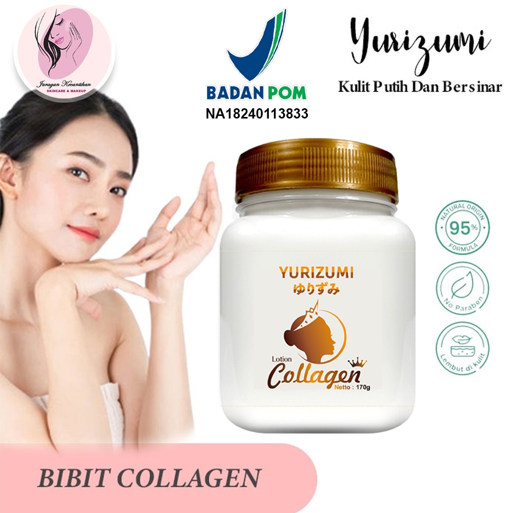 Bibit Collagen Original 100% BPOM Pemutih Badan  krim Lotion Pemutih Badan Wajah