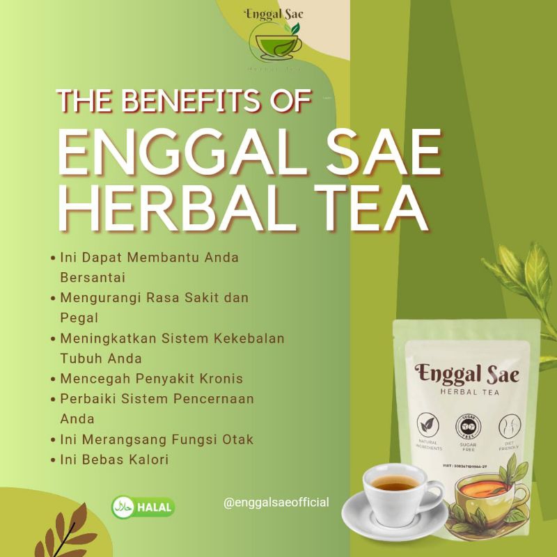 

ENGGAL SAE herbal tea