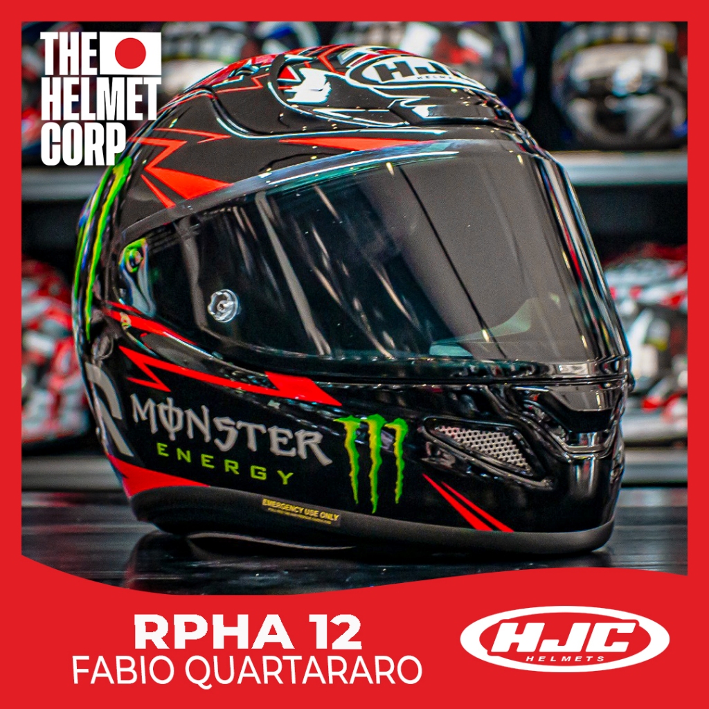 HJC RPHA 12 FABIO QUARTARARO FULL FACE HELMET