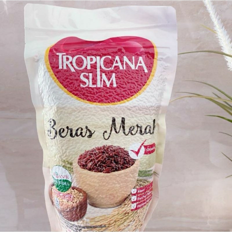 

CLBeauty• Tropicana Slim Beras Merah Organik 1kg Beras Pulen