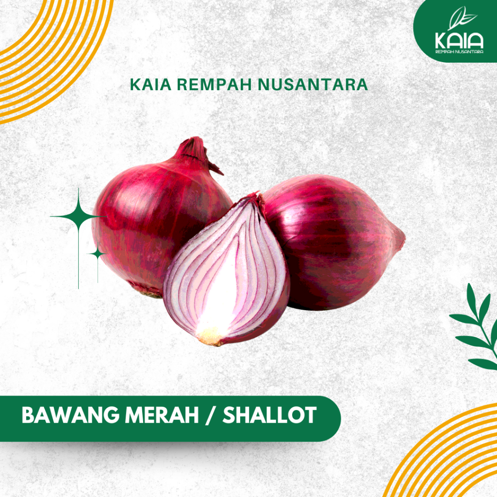 

KAIA Bawang Merah - Rempah bumbu dapur segar premium