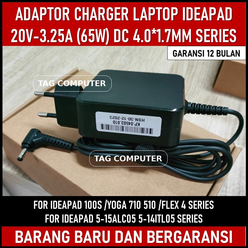 ADAPTOR CHARGER LAPTOP IDEAPAD 330-14AST ORIGINAL PRODUCT