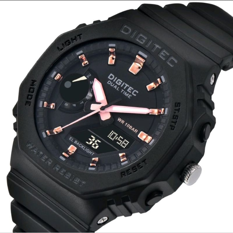 DIGITEC 3119 JAM TANGAN UNISEX ANALOG-DIGITAL ORIGINAL