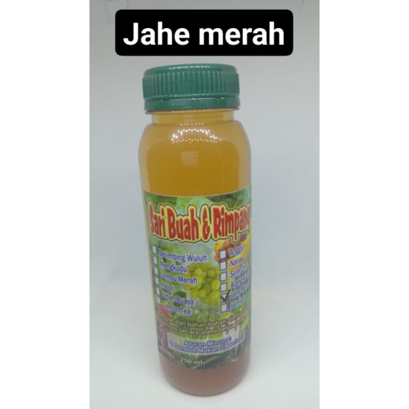 

Sari jahe merah