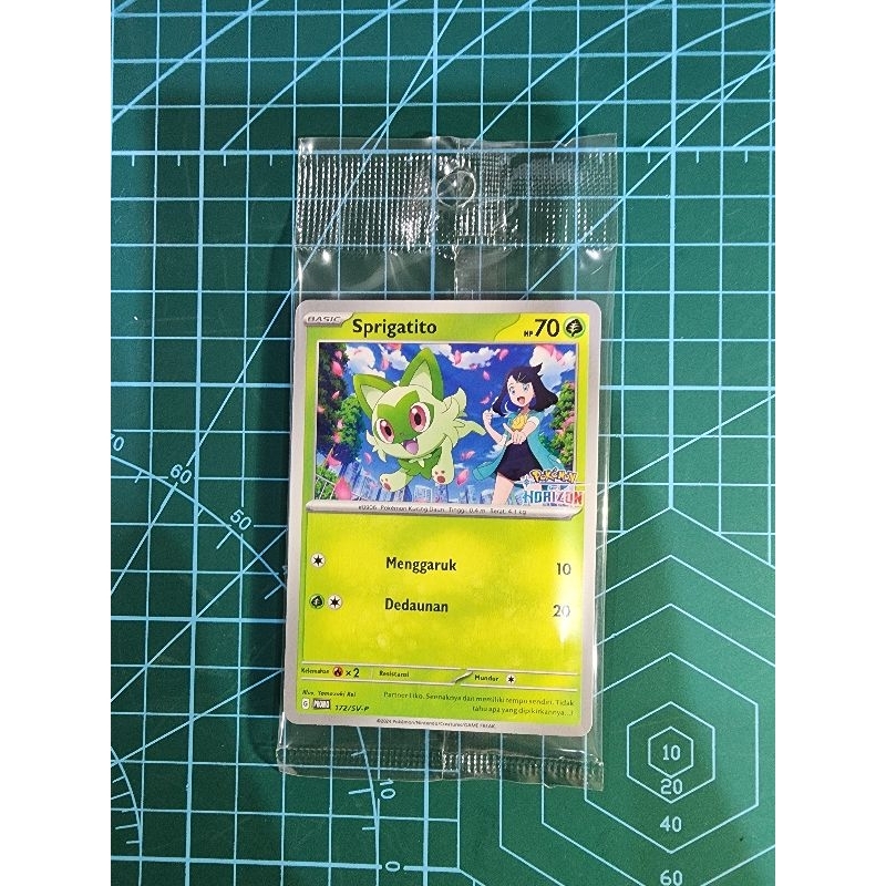 Sprigatito Promo Bimbingan Rasi Kartu Pokemon TCG Indonesia