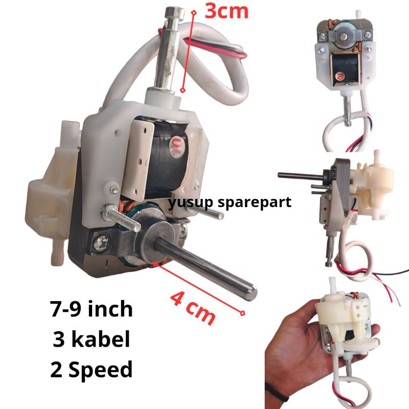 Dinamo Kipas Angin 7-9 Inch Umum, Cosmos Miyako dll