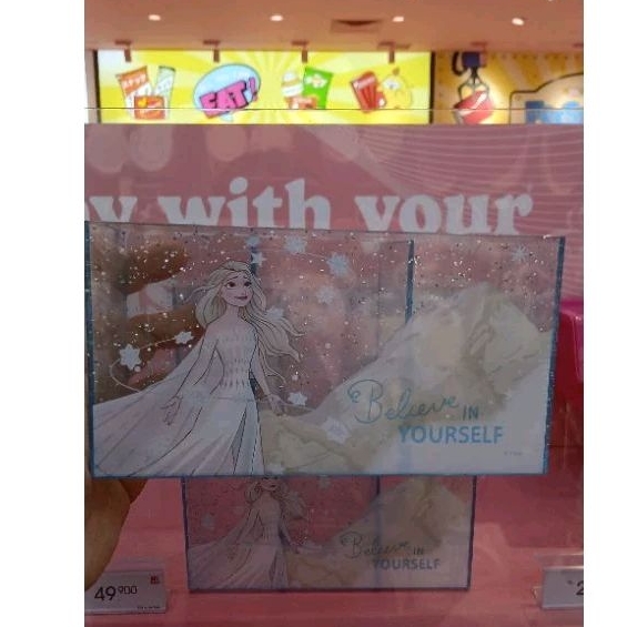 

Kotak Stasionery bulpen penggaris Elsa Frozen Miniso