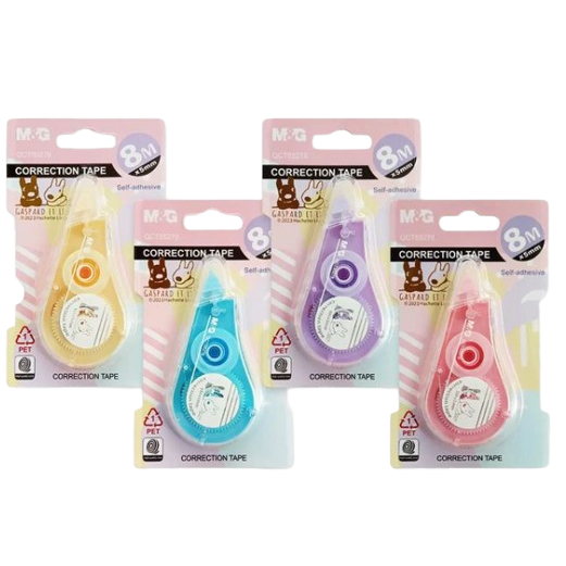 

Correction Tape M&G Gaspard ET Lisa QCT55278/Pita Koreksi/Tip-Ex Kertas