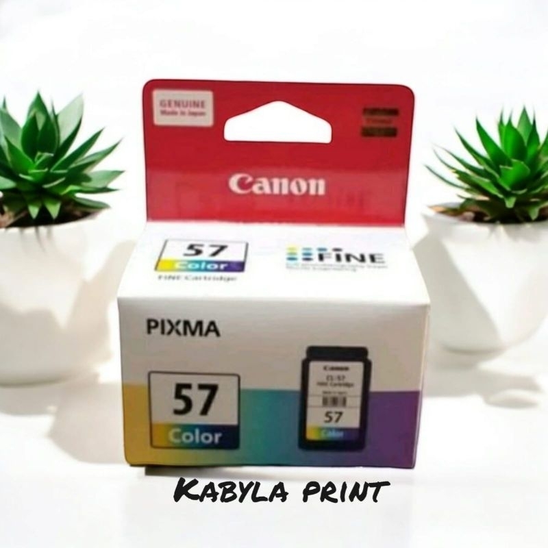 Tinta Catridge canon CL 57 COLOR for Support Printer Type :Canon PIXMA E3170, E3177, E3370, E3470, E