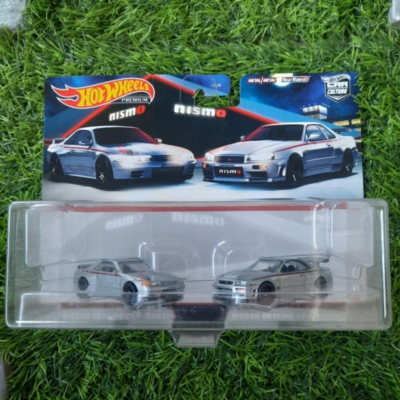 Hot Wheels 2pack Nissan Skyline GT-R (BNR34) Nismo